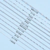 س ٩٢٥ سلسلة من القرطاسية الفضية النقية Specification image